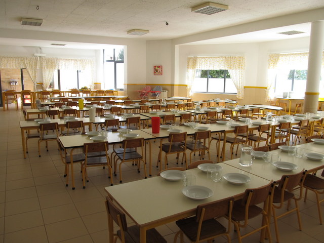 Vista do Restaurante da Escola
